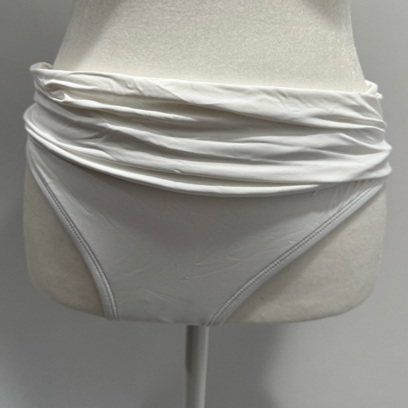 La Blanca Island Goddess Shirred Band Hipster Bottom Bikini Size 4 - Picture 4 of 7